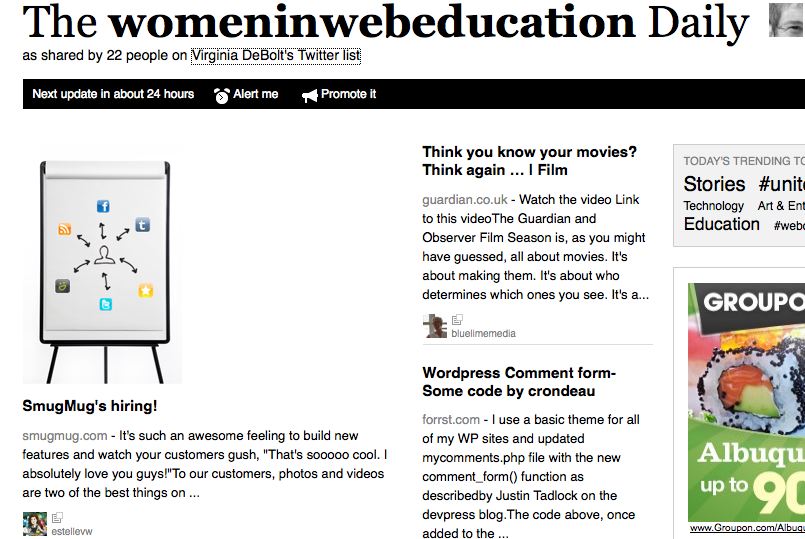Women in Web Education Daily